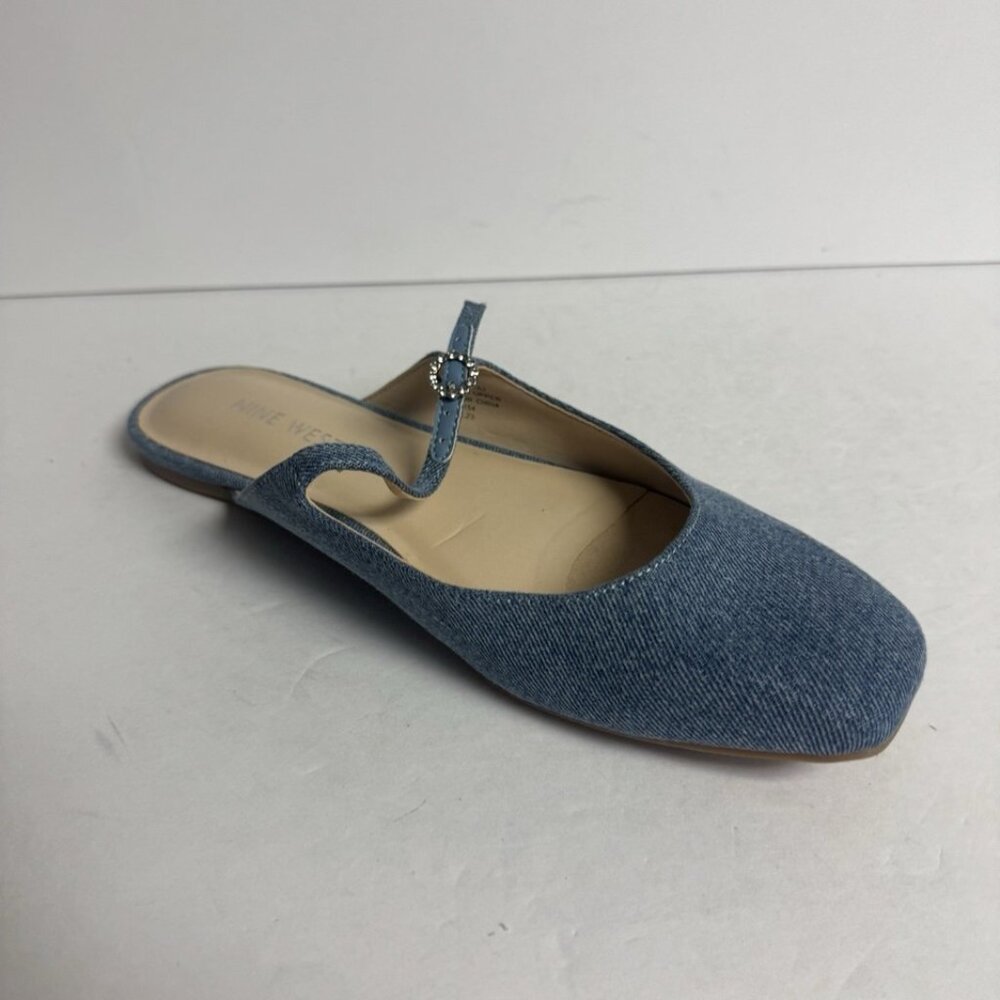 Nine West Women's Lohla Mule Flat Size 7.5 M - Picture 2 of 5